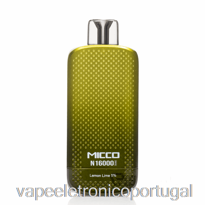 Vape Eletrônico Horizontech Micco N16000 Descartável Limão Limão